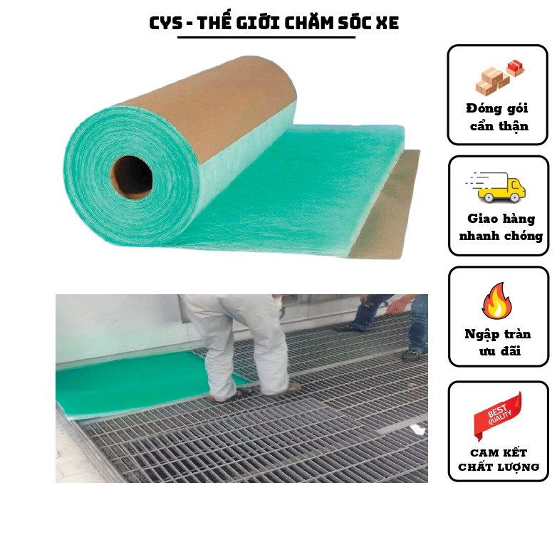 Lọc sàn sợi thủy tinh