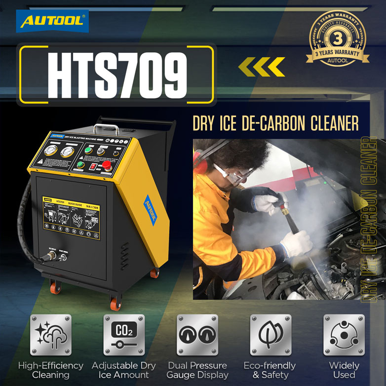 Máy bắn đá khô CO2 HTS709
